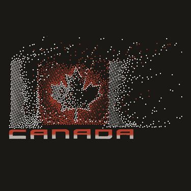 Image de 069 Canada Flag Dots